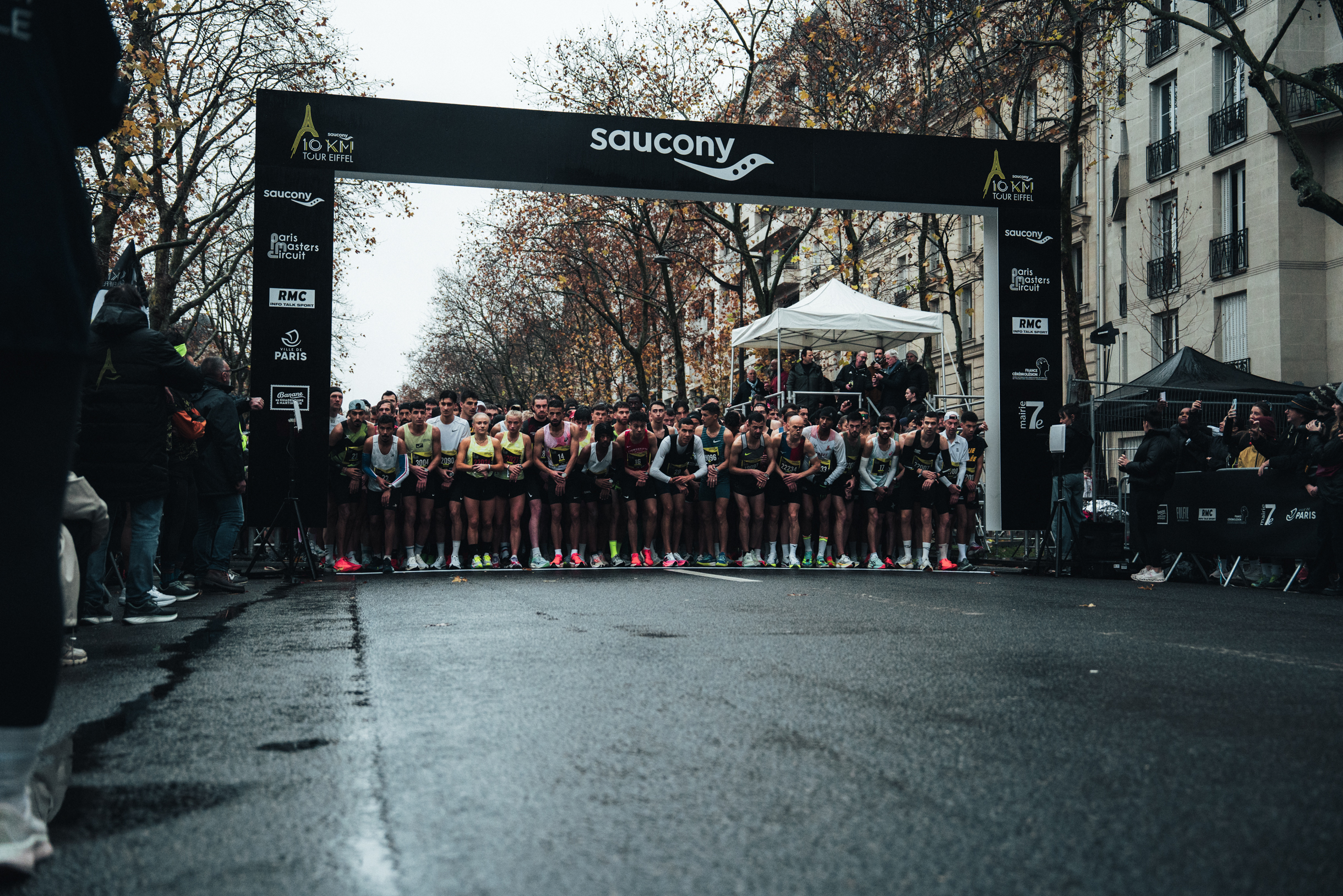 Saucony 10 km de la Tour Eiffel – Une édition pluvieuse