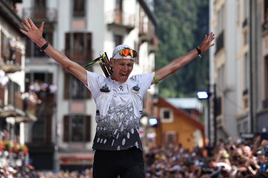 Baptiste Chassagne deuxième utmb