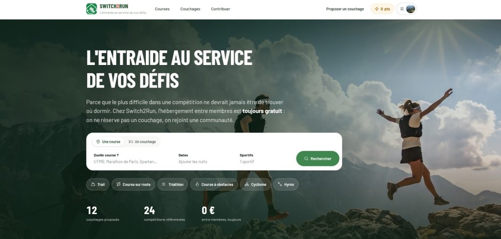 Switch2Run : l’entraide entre sportifs